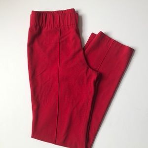 BCBGMaxAzria Red Track Pants